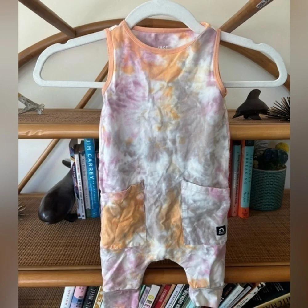 Rags toddler unisex romper tie dye - Picture 1 of 4